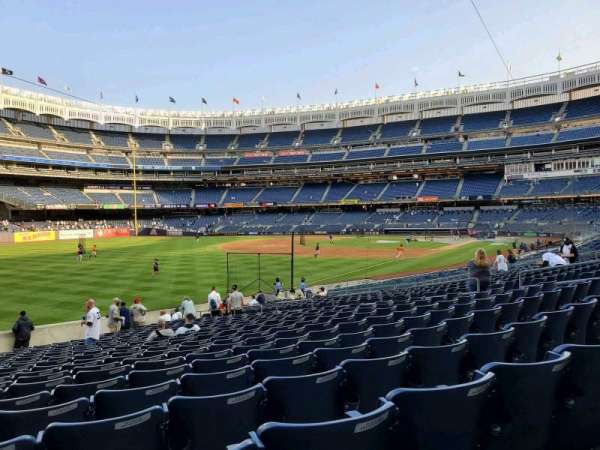 Yankee Stadium, section: 130, row: 22, seat: 18
