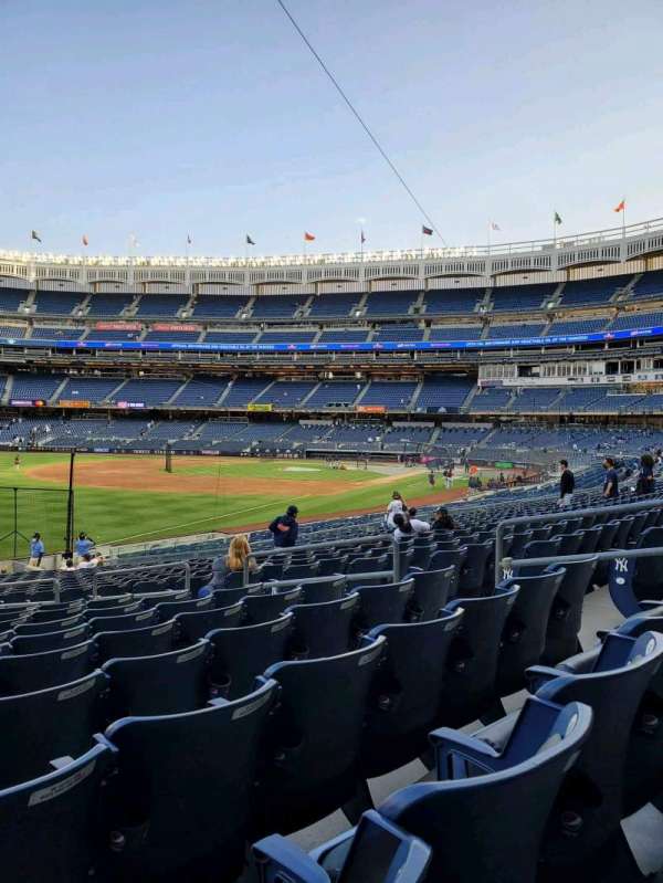 Yankee Stadium, section: 130, row: 22, seat: 9