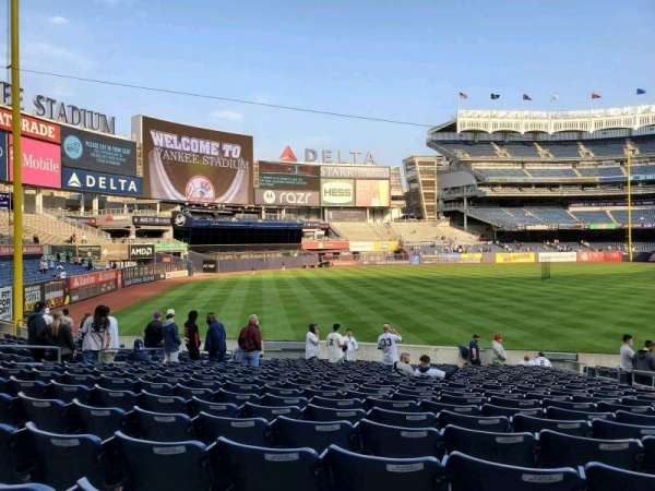 Yankee Stadium, section: 130, row: 22, seat: 8