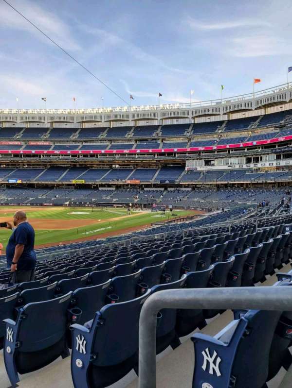 Yankee Stadium, section: 129, row: 22, seat: 1