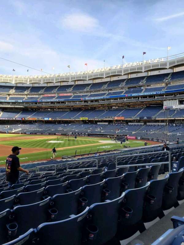 Yankee Stadium, section: 127A, row: 12, seat: 10