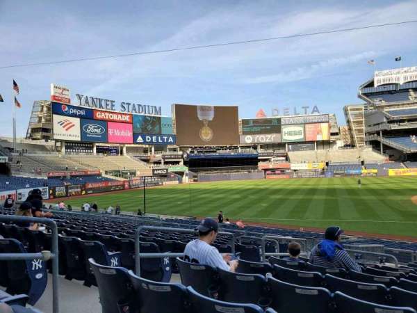 Yankee Stadium, section: 127A, row: 12, seat: 10