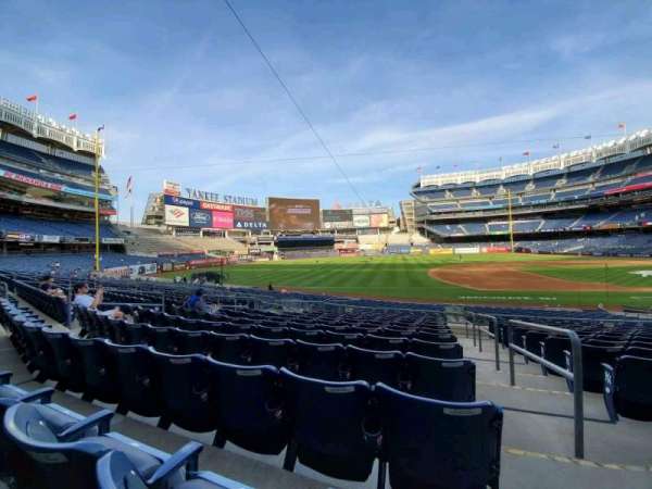 Yankee Stadium, section: 127A, row: 12, seat: 1