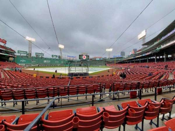 Fenway Park, section: Loge Box 131, row: CC, seat: 6