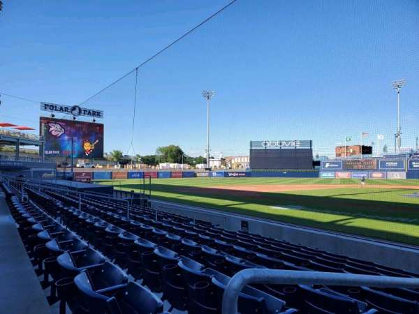 Polar Park, section: 7, row: 9, seat: 1