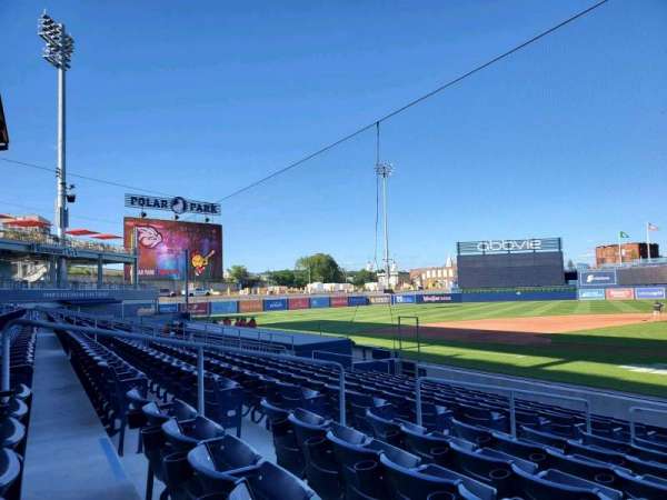 Polar Park, section: 6, row: 12, seat: 8