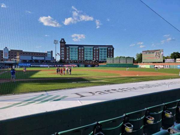 Delta Dental Stadium, section: 112, row: H, seat: 25