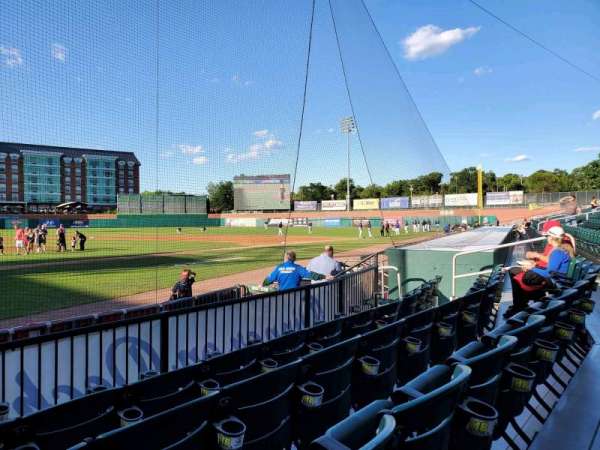 Delta Dental Stadium, section: 111, row: G, seat: 15