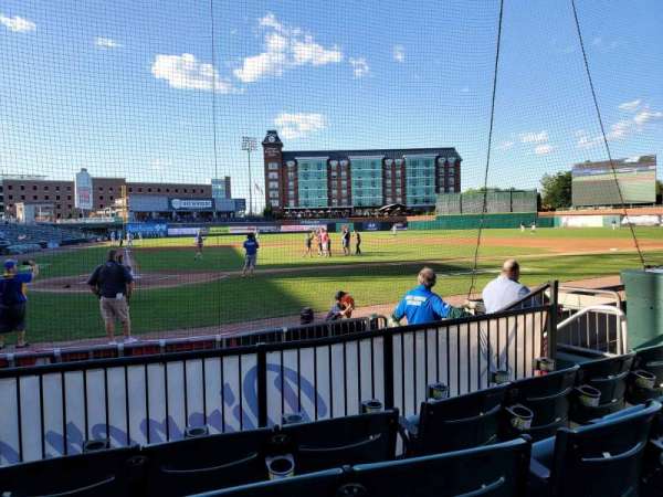 Delta Dental Stadium, section: 111, row: G, seat: 8