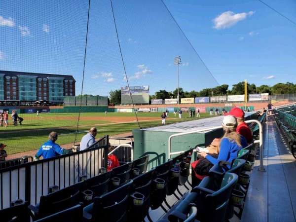 Delta Dental Stadium, section: 111, row: G, seat: 8