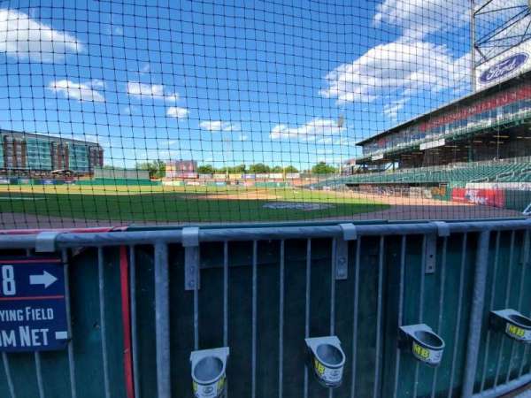 Delta Dental Stadium, section: 108, row: A, seat: 12