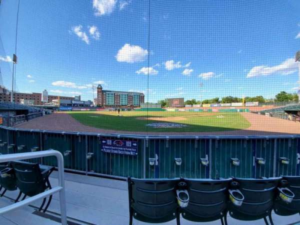 Delta Dental Stadium, section: 109, row: C, seat: 9