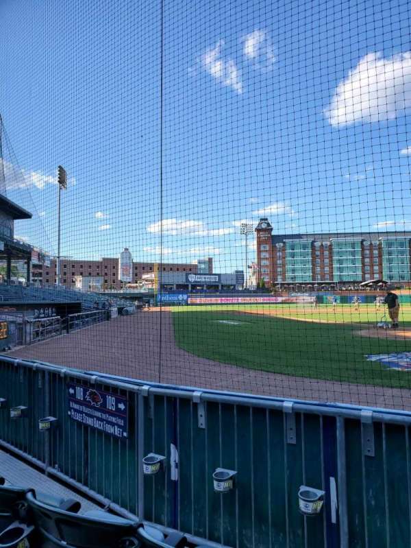 Delta Dental Stadium, section: 109, row: C, seat: 5