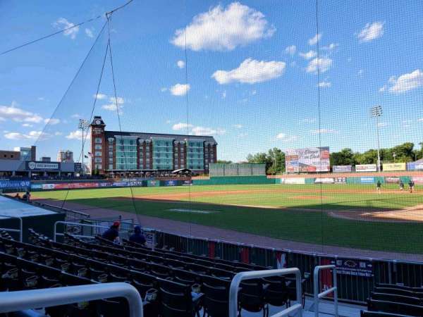 Delta Dental Stadium, section: 108, row: J, seat: 14