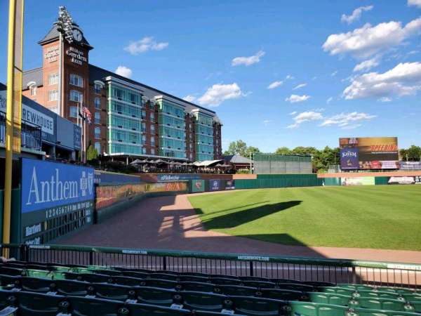 Delta Dental Stadium, section: 100, row: H, seat: 9