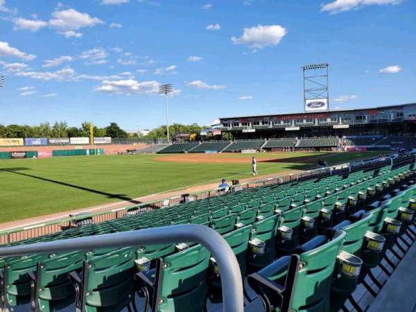 Delta Dental Stadium, section: 100, row: N, seat: 1