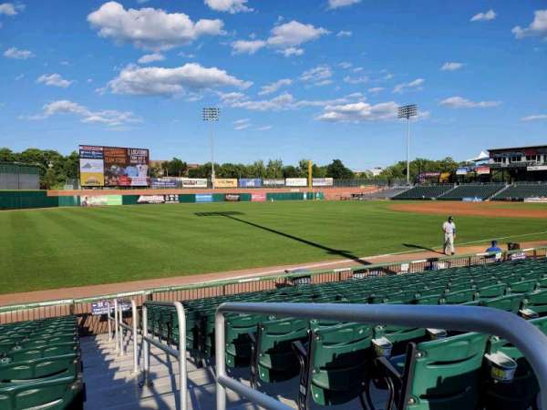 Delta Dental Stadium, section: 100, row: N, seat: 1