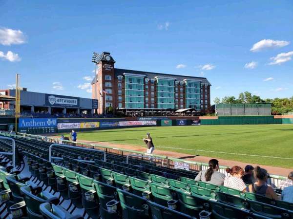 Delta Dental Stadium, section: 103, row: J, seat: 15