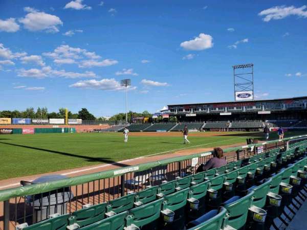 Delta Dental Stadium, section: 101, row: D, seat: 22