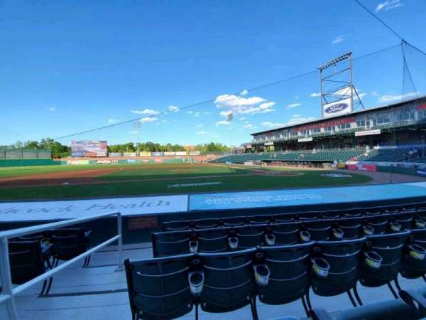 Delta Dental Stadium, section: 106, row: K, seat: 25