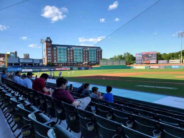 Delta Dental Stadium, section: 106, row: M, seat: 1