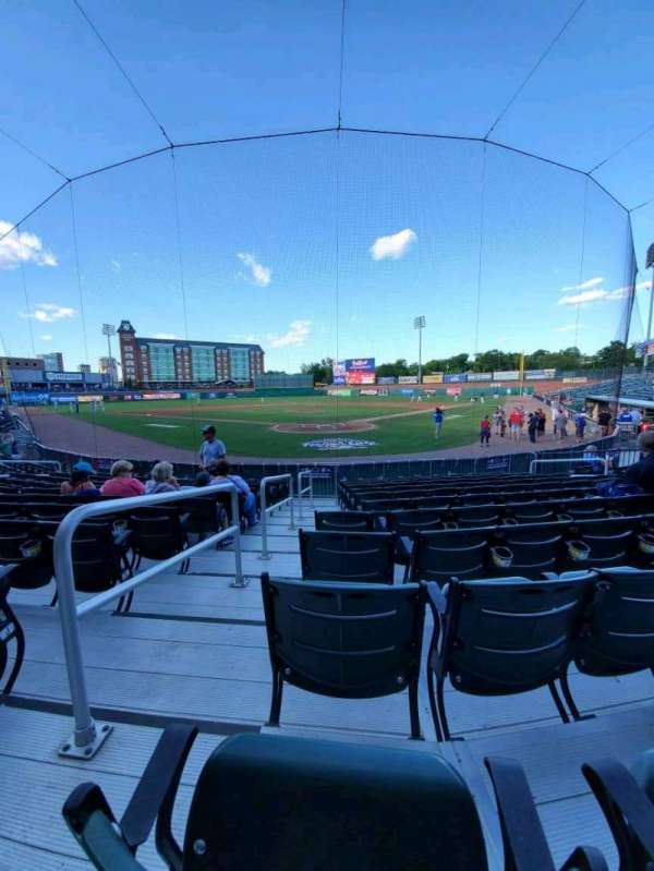 Delta Dental Stadium, section: 109, row: L, seat: 14