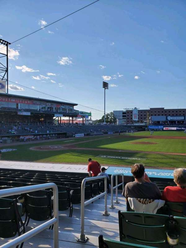 Delta Dental Stadium, section: 113, row: R, seat: 21