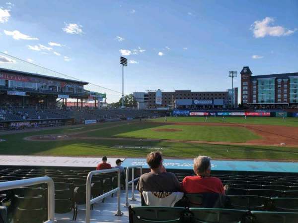 Delta Dental Stadium, section: 113, row: R, seat: 21