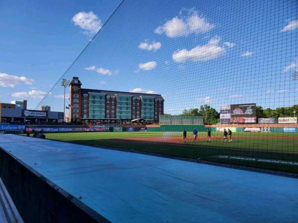 Delta Dental Stadium, section: 106, row: F, seat: 7
