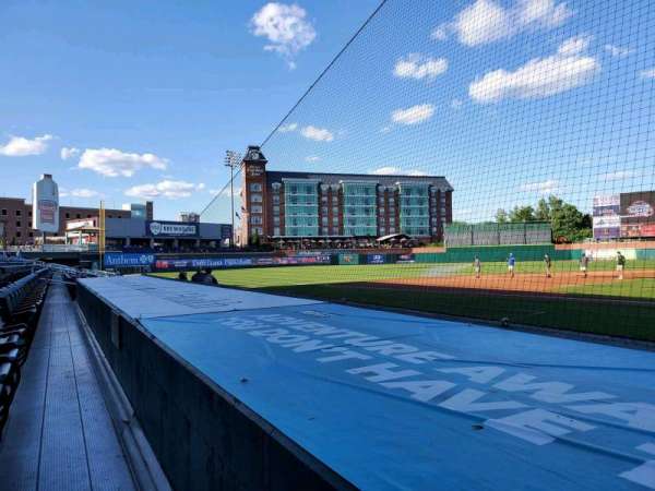 Delta Dental Stadium, section: 106, row: F, seat: 16