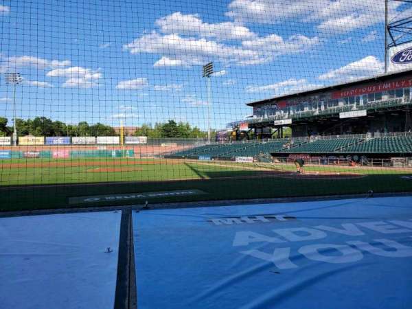 Delta Dental Stadium, section: 106, row: F, seat: 25