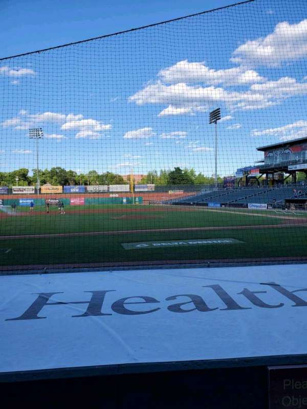 Delta Dental Stadium, section: 105, row: G, seat: 1