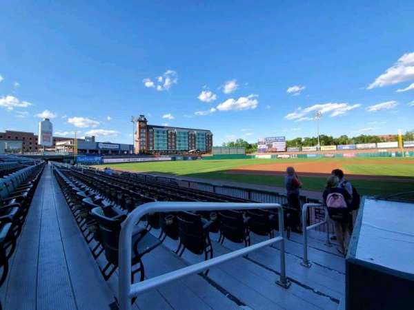 Delta Dental Stadium, section: 105, row: G, seat: 21