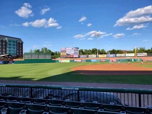 Delta Dental Stadium, section: 104, row: E, seat: 17
