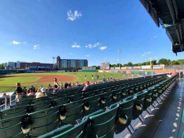 Delta Dental Stadium, section: 114, row: S, seat: 25