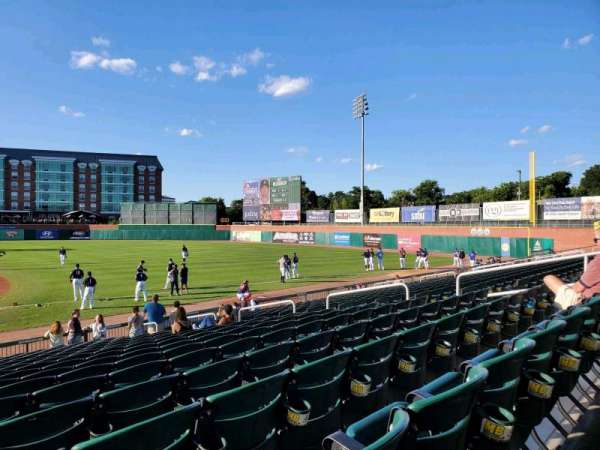 Delta Dental Stadium, section: 114, row: S, seat: 14