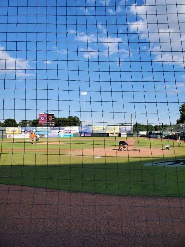 Arthur W. Perdue Stadium, section: 105 Field Box, row: A, seat: 6
