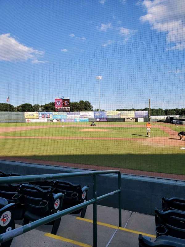 Arthur W. Perdue Stadium, section: 107, row: E, seat: 8