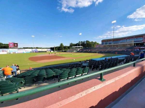 Arthur W. Perdue Stadium, section: 211, row: AA, seat: 15
