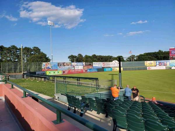Arthur W. Perdue Stadium, section: 211, row: AA, seat: 8