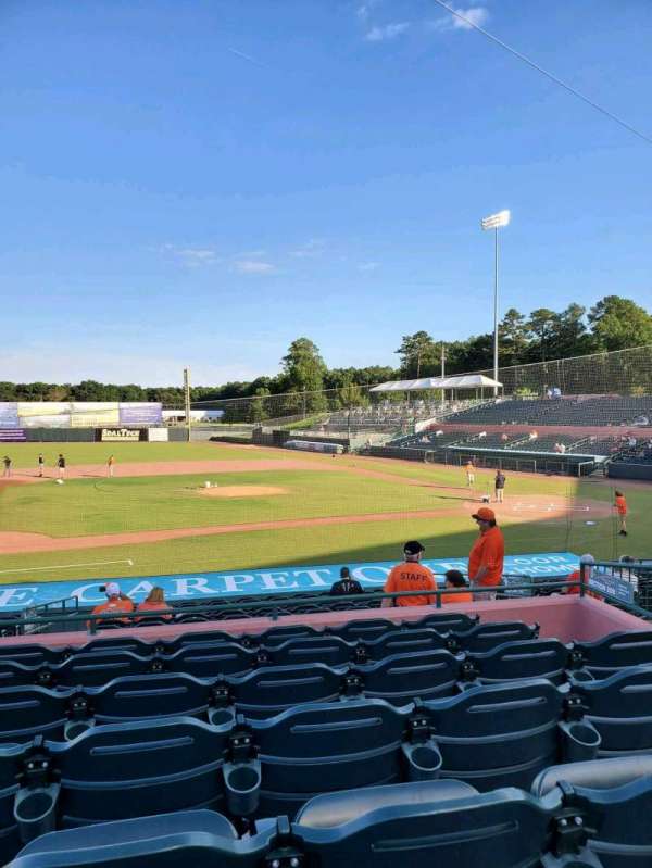 Arthur W. Perdue Stadium, section: 209, row: GG, seat: 7
