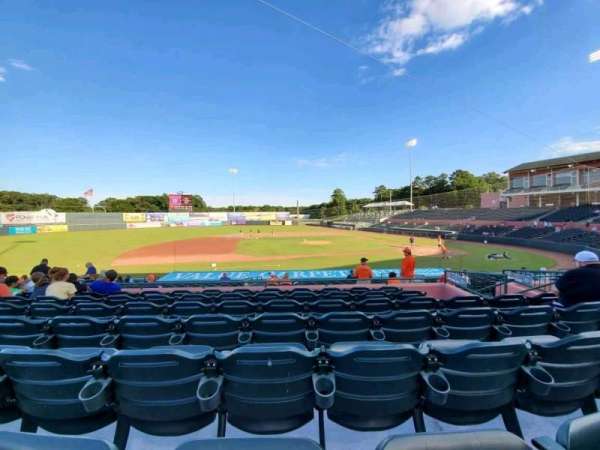 Arthur W. Perdue Stadium, section: 209, row: GG, seat: 7