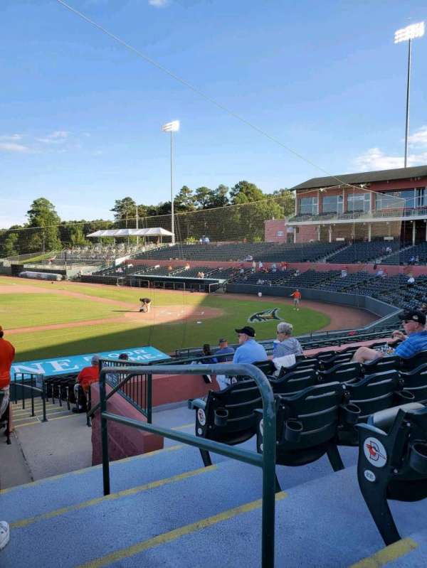 Arthur W. Perdue Stadium, section: 209, row: GG, seat: 1