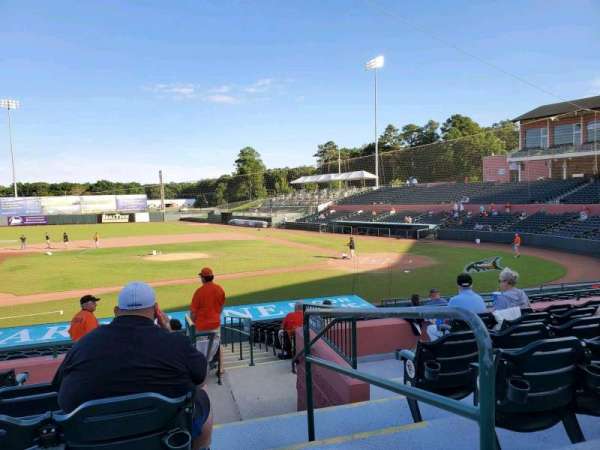Arthur W. Perdue Stadium, section: 209, row: GG, seat: 1