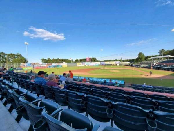 Arthur W. Perdue Stadium, section: 207, row: EE, seat: 11