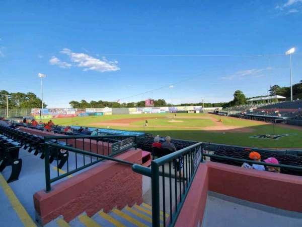 Arthur W. Perdue Stadium, section: 205, row: CC, seat: 10