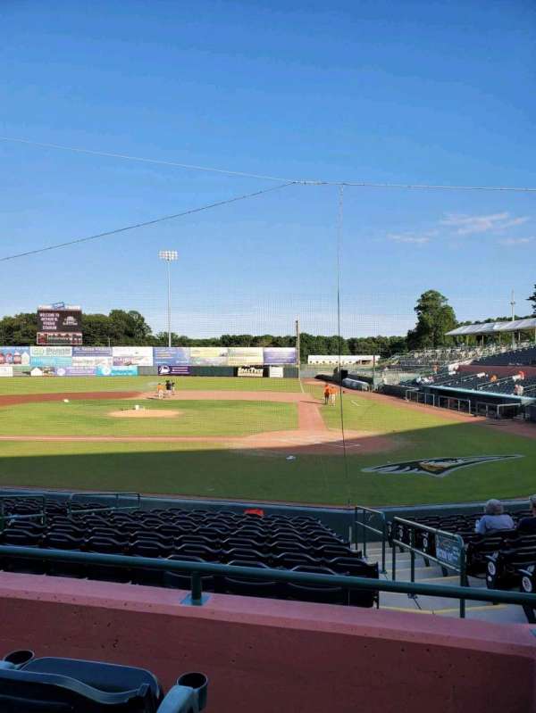 Arthur W. Perdue Stadium, section: 205, row: CC, seat: 2