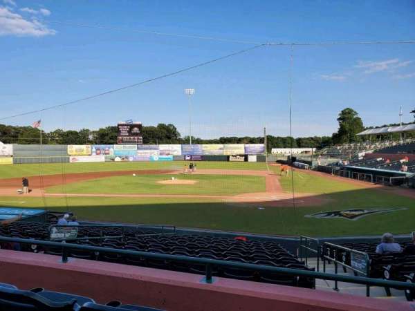 Arthur W. Perdue Stadium, section: 205, row: CC, seat: 2