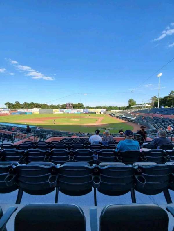 Arthur W. Perdue Stadium, section: 203, row: HH, seat: 6