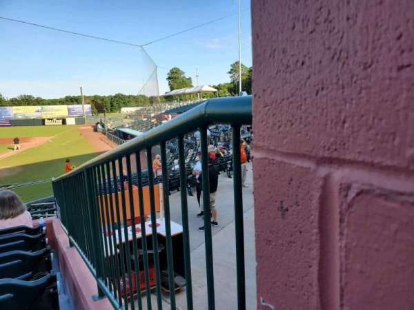 Arthur W. Perdue Stadium, section: 201, row: FF, seat: 1
